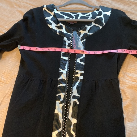 Fontana Crystal Zippered Cardigan Jacket / NWT - Picture 9 of 12